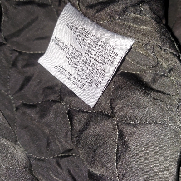 Levi's Military Style Olive Jacket Chesy24 Length 28 - Picture 6 of 10